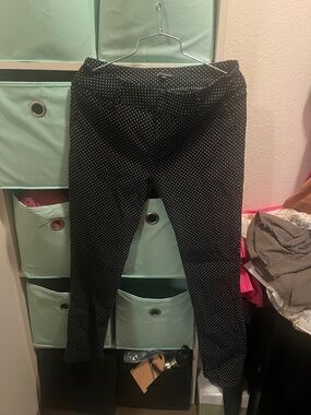 Shinestar Black Polka Dot Women's Trousers